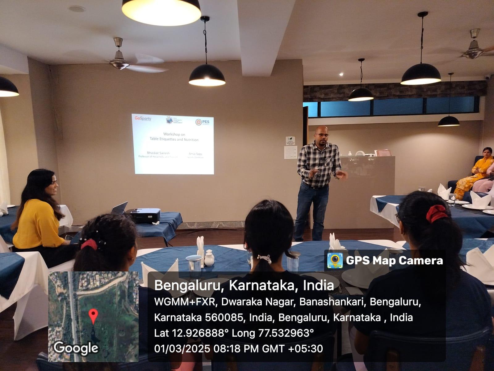 Faculty outreach: Soft skill workshop by Prof. Bhaskar Shailesh