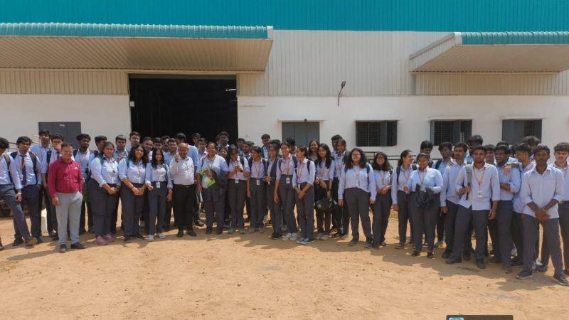 Industry visits to gain insights into chemical and solar businesses