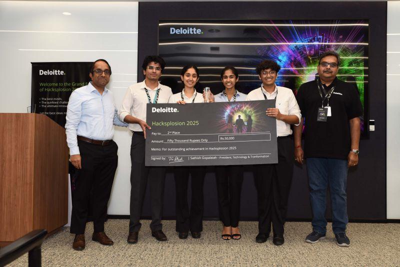 Win at Deloitte India's Hacksplosion 2025
