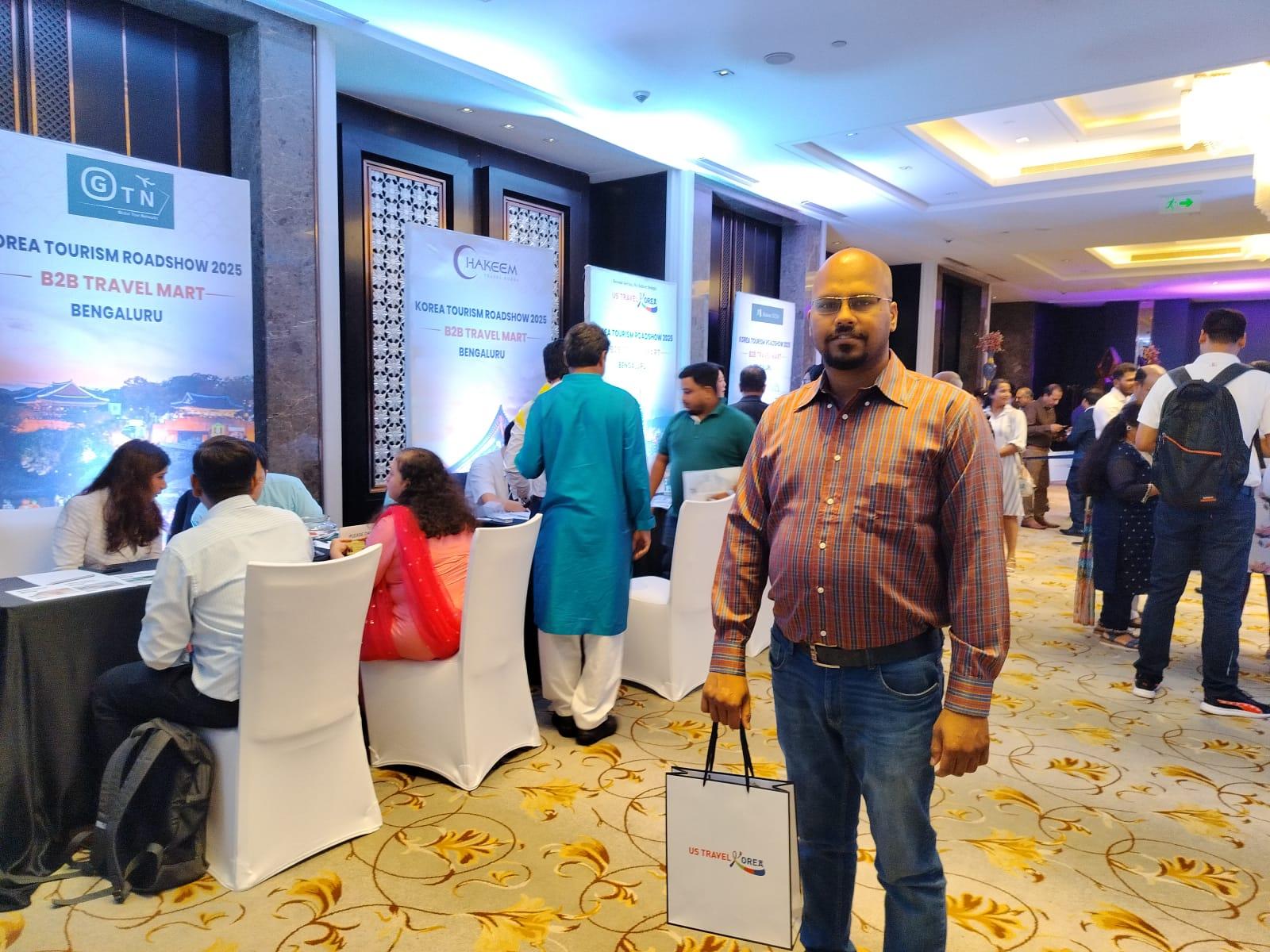 Delegate representation at Korean tourism roadshow