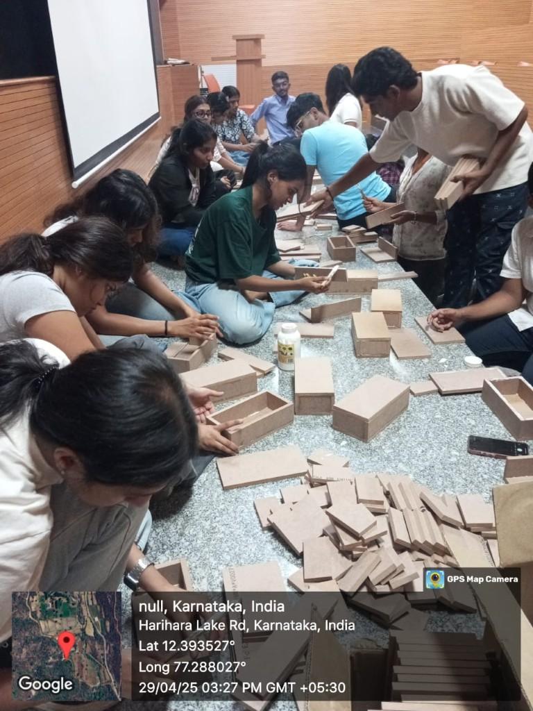 Workshop on brick bonding