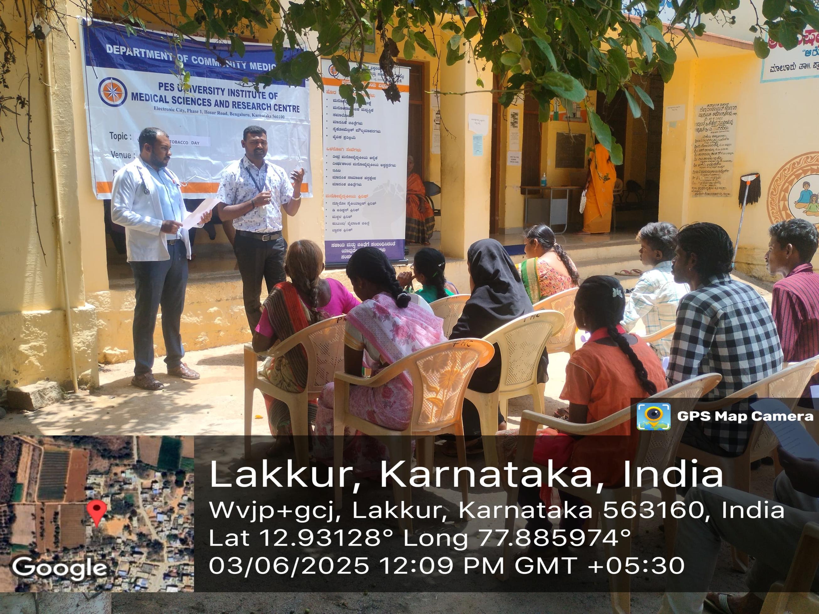 Promoting tobacco-free lifestyle in community