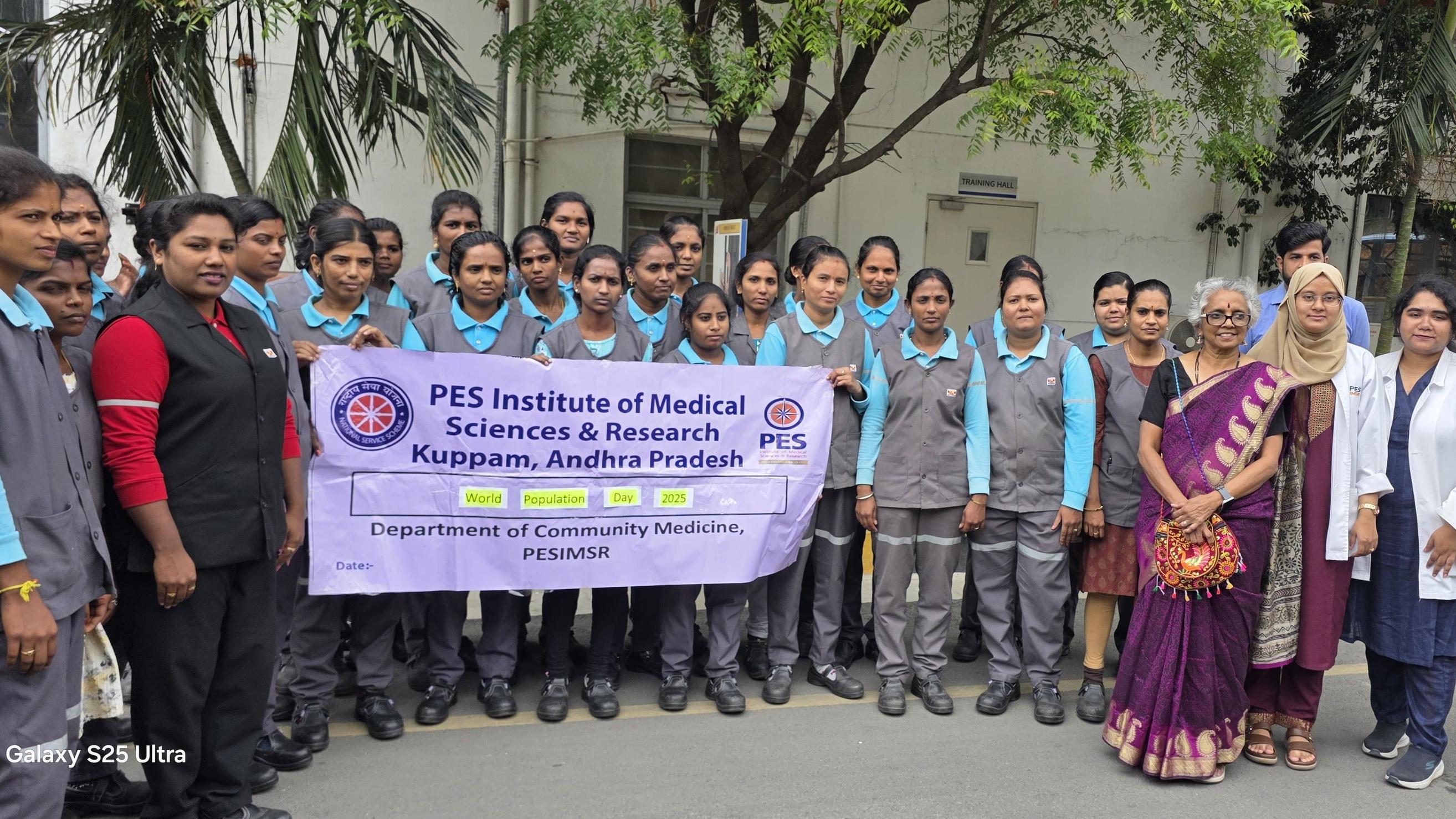 World Population Day 2025 – Awareness Program at HINDALCO, Kuppam