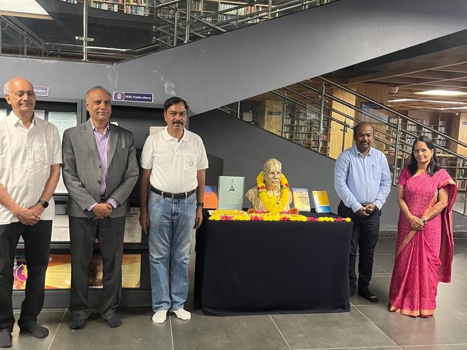 The Celebrations of Dr. S. R. Ranganathan's 133 rd Birth Anniversary and National Librarians Day at PES University Libraries.