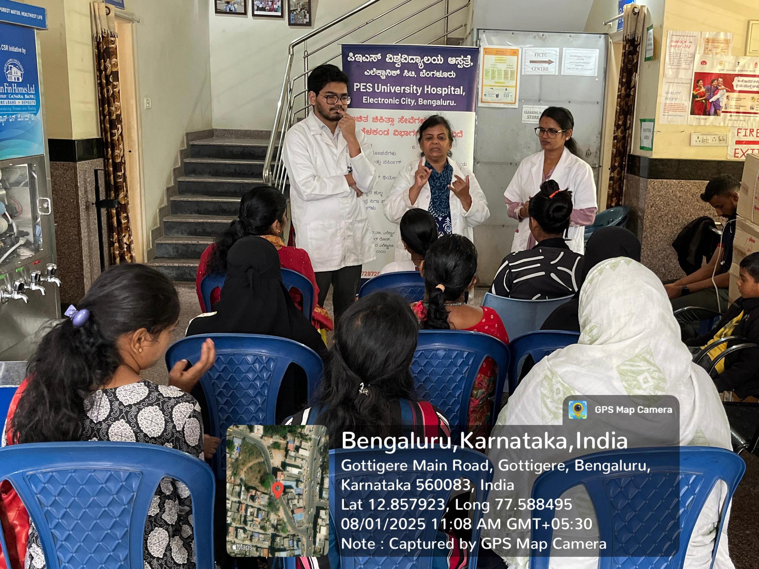 Awareness session on benefits breastfeeding