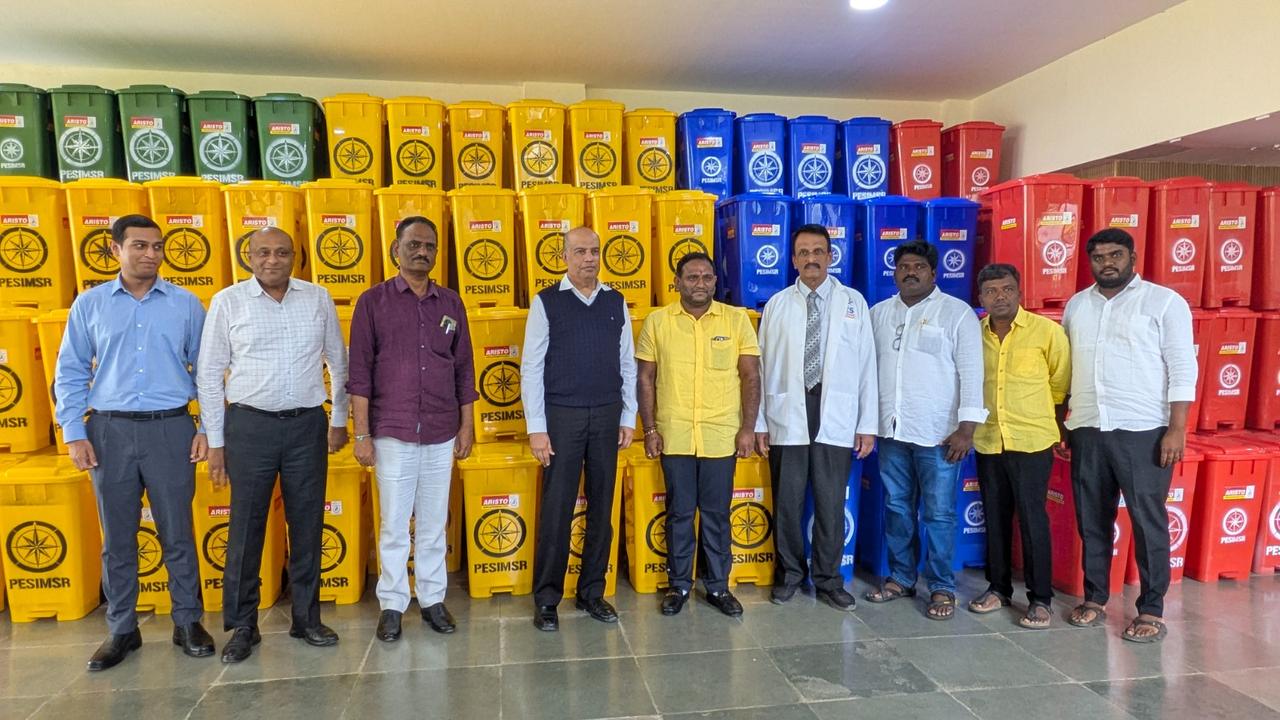 Distribution of commercial dustbins