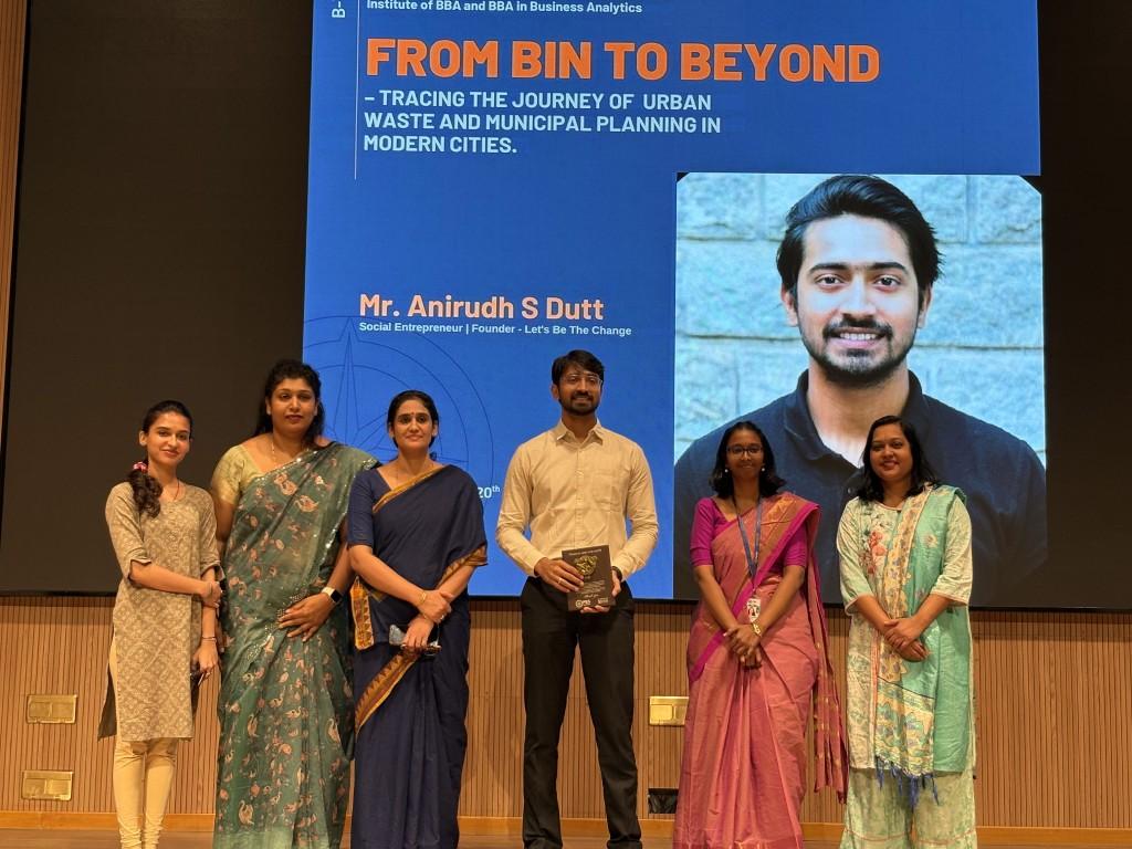 Talk on tackling waste challenge