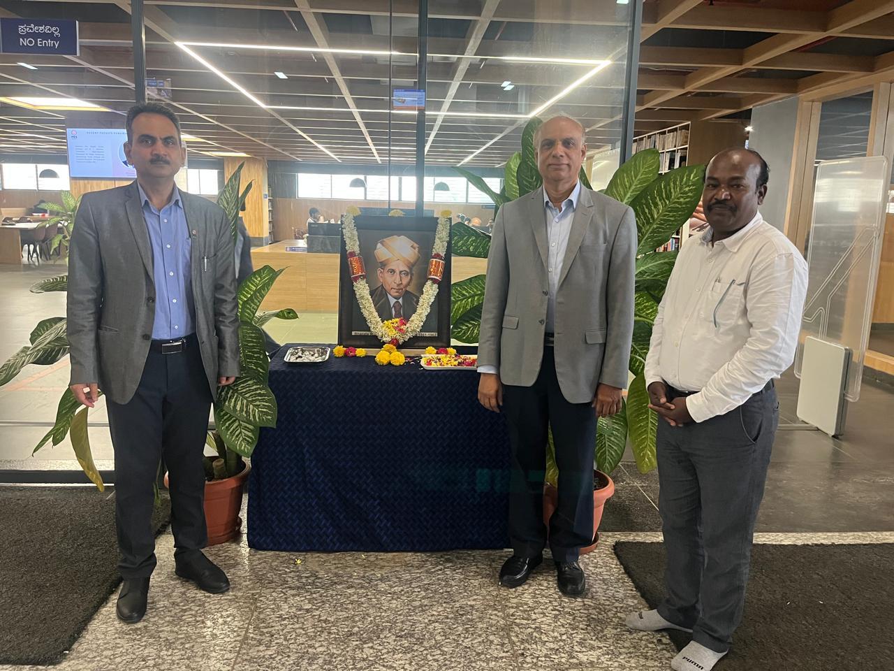 164th Birth Anniversary of Bharat Ratna Sir M. Visvesvaraya and 58th Engineers’ Day Celebrated at PES University