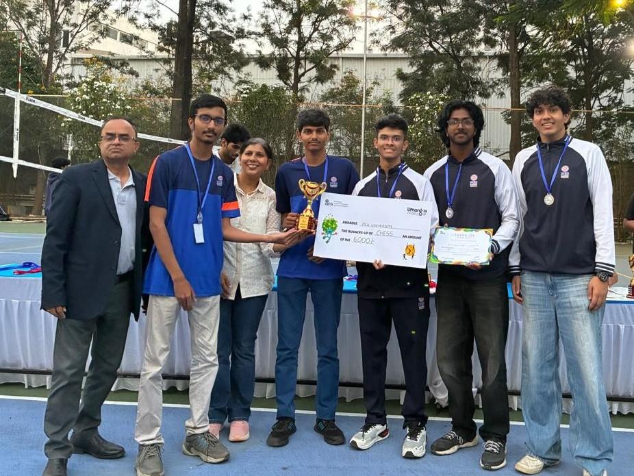 PES University Chess Men’s Team Secures Runner-Up at UMANG 25