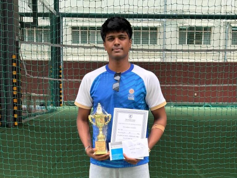 PESU Student Shines in Badminton Singles Tournament