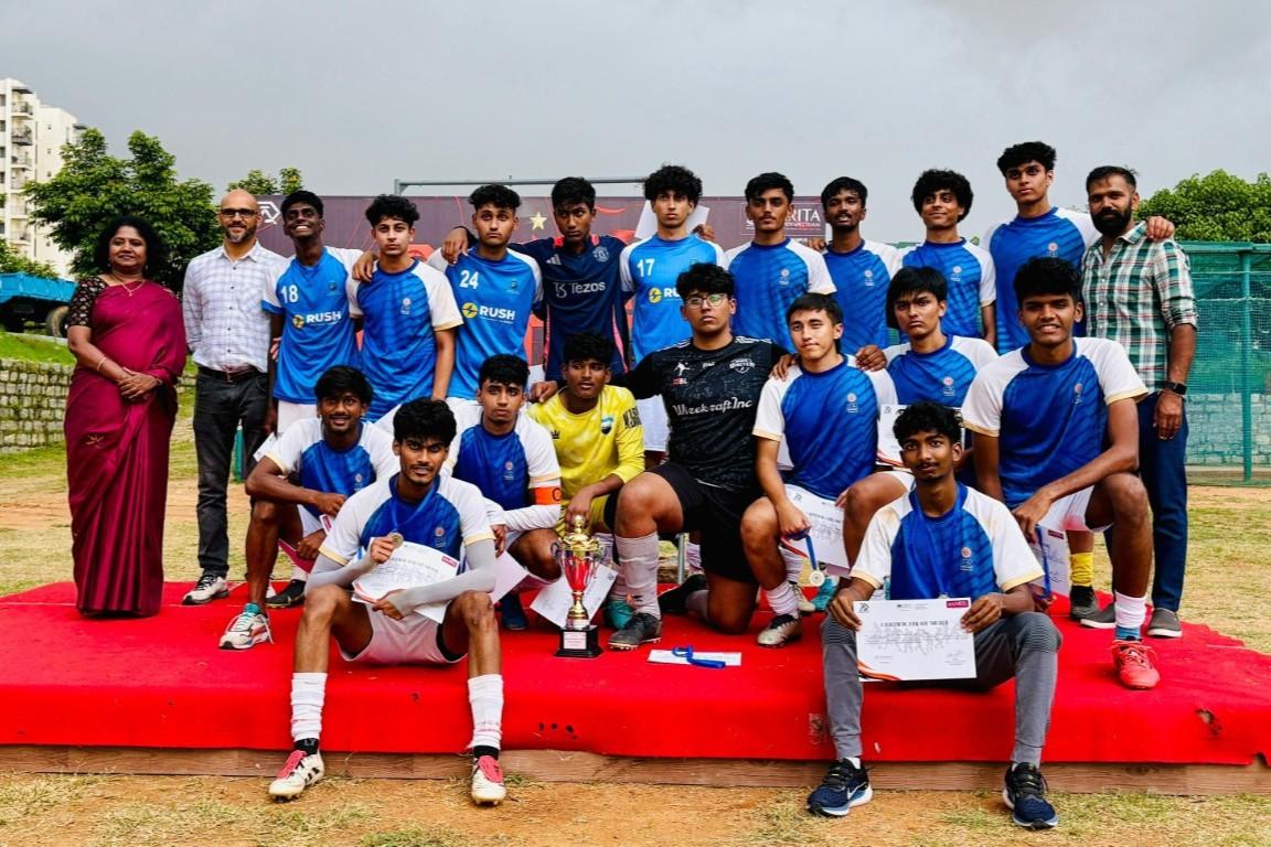 PESU Men’s Football Team Secures Runner-Up at Dastaan Cup 2025