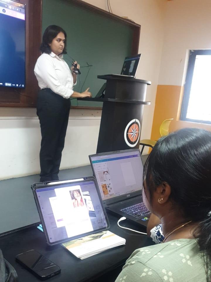 Peer Learning Session: Hands-On Canva Training at PES University