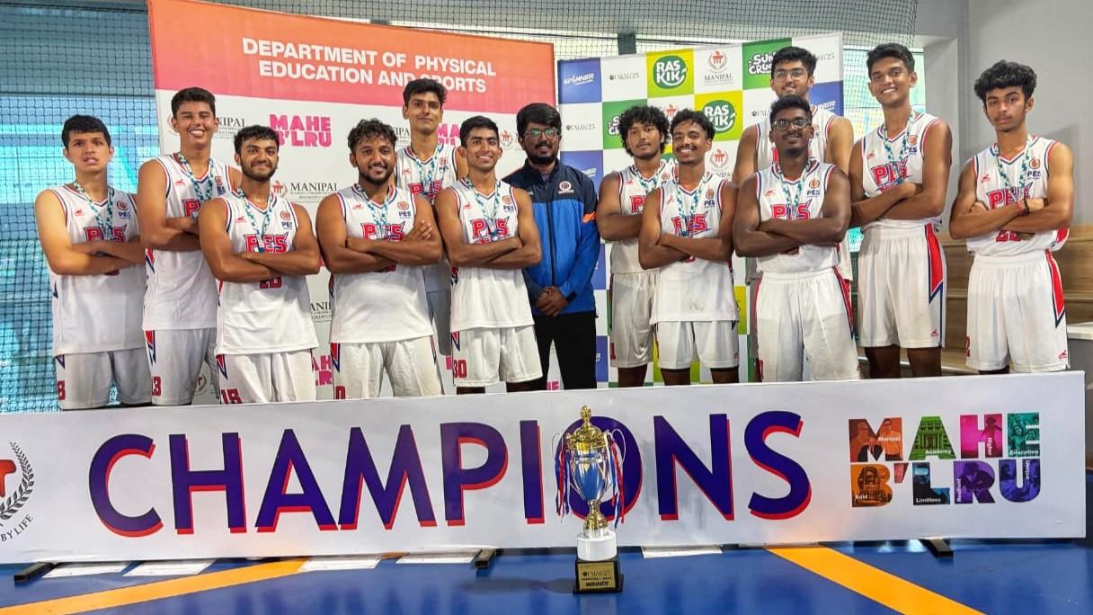 PESU Basketball Teams Shine at Inter-Collegiate Sports Fests