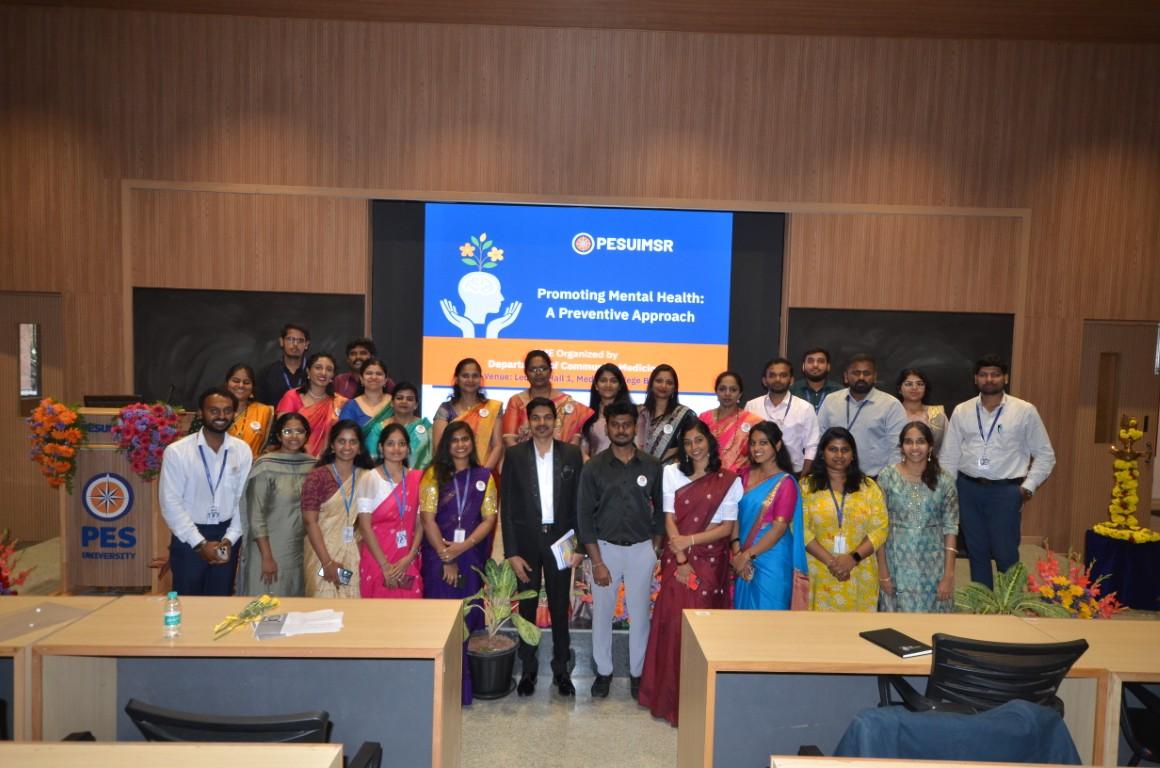 Promoting Mental Health: A Preventive Approach – CME at PESUIMSR