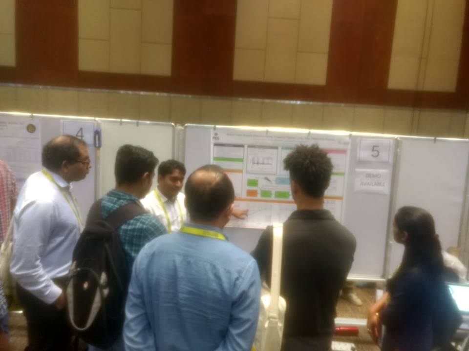 PES University student at Interspeech 2018