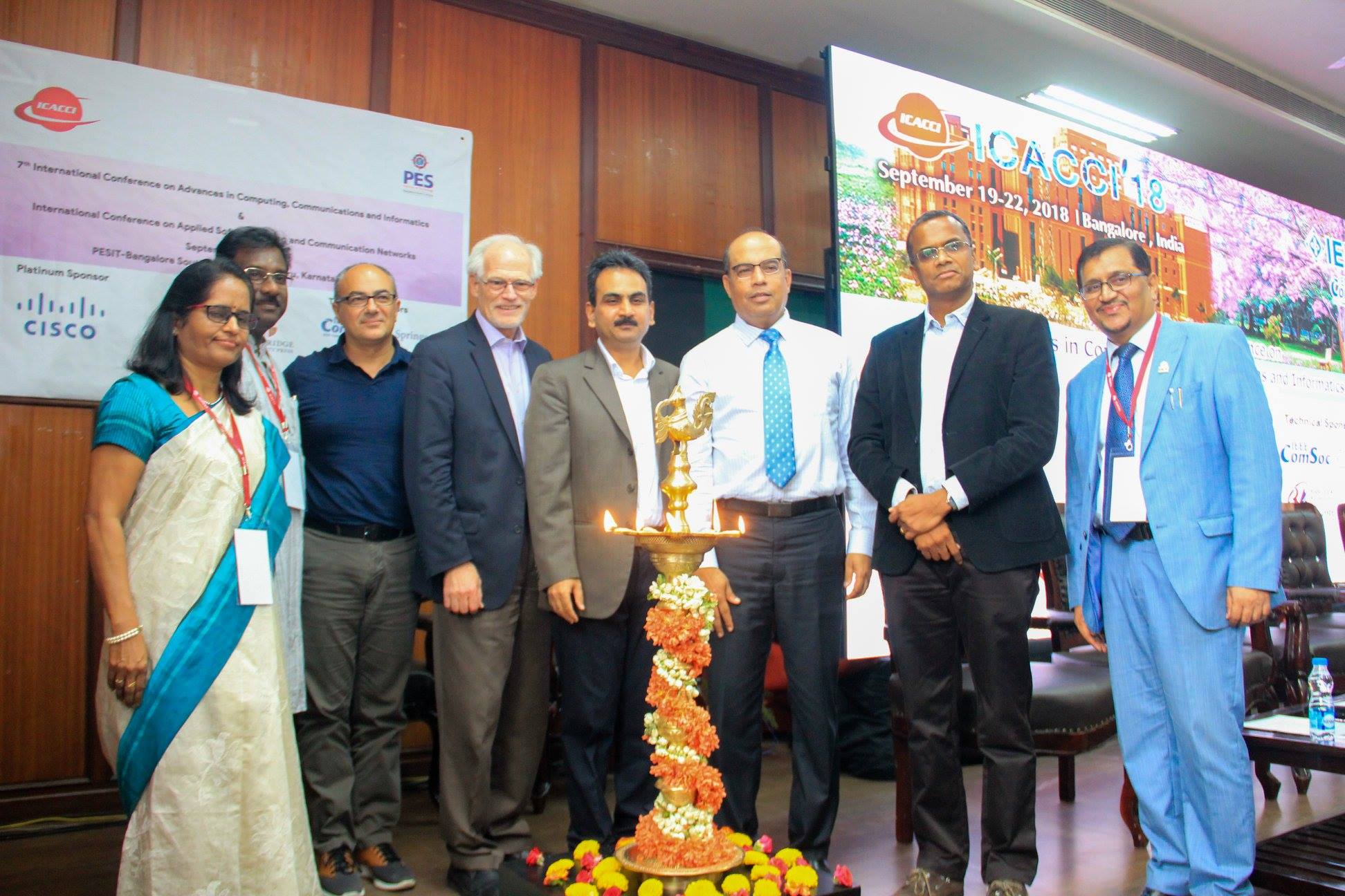 The inaugural ceremony of the 7th edition of the ICACCI