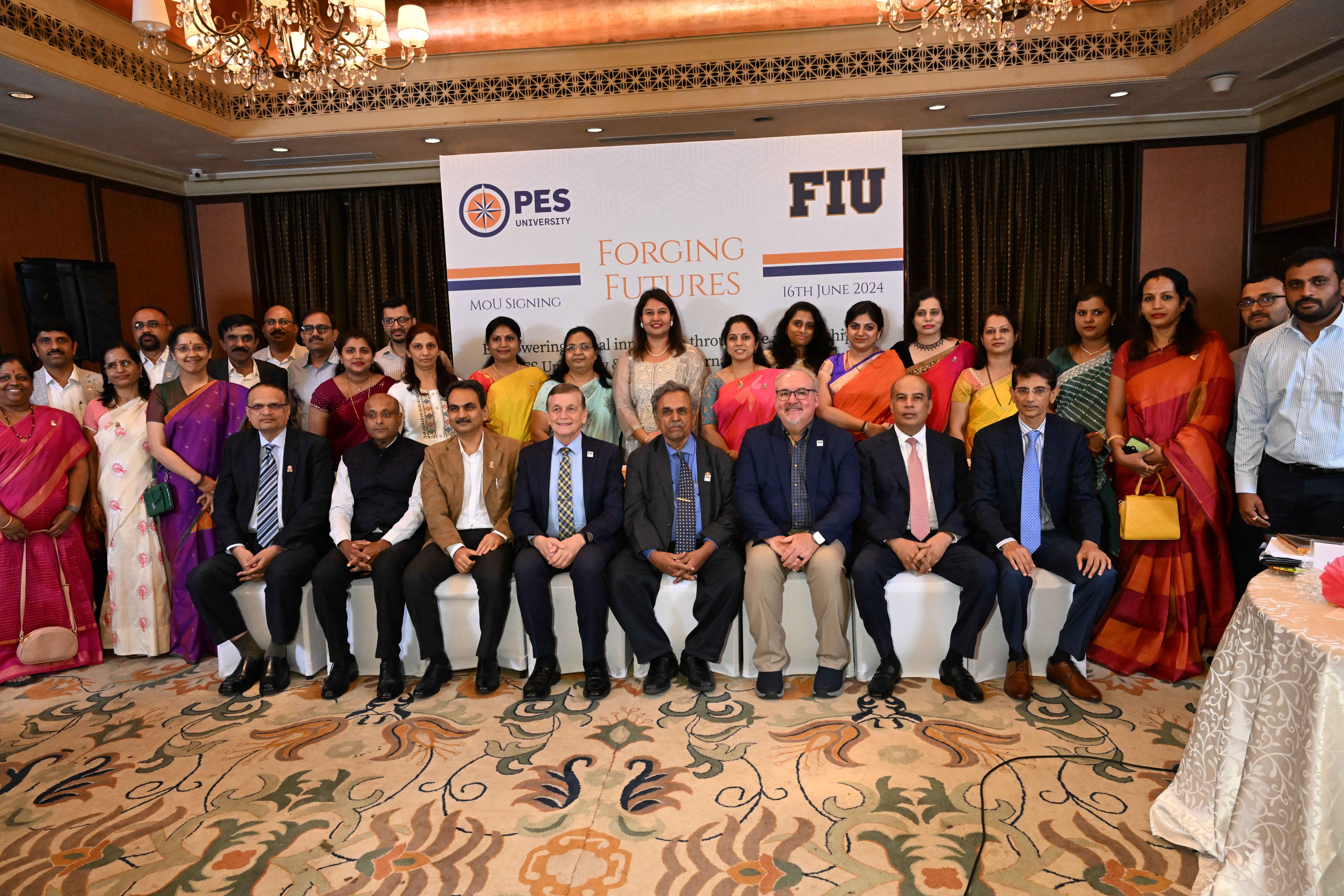 Indo-US Groundbreaking Collaboration: MOU Signed between PES University, Bengaluru and Florida International University, Miami