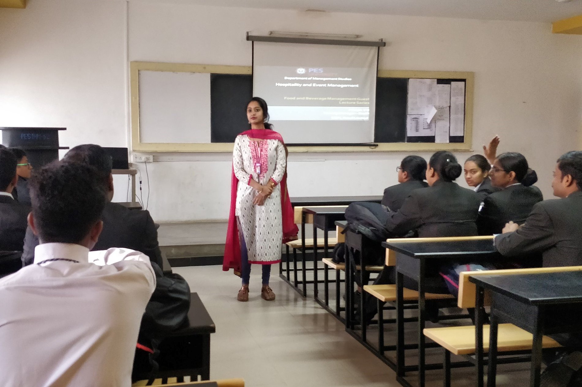 Guest Lecture on importance of learning for professionals in hospitality industry