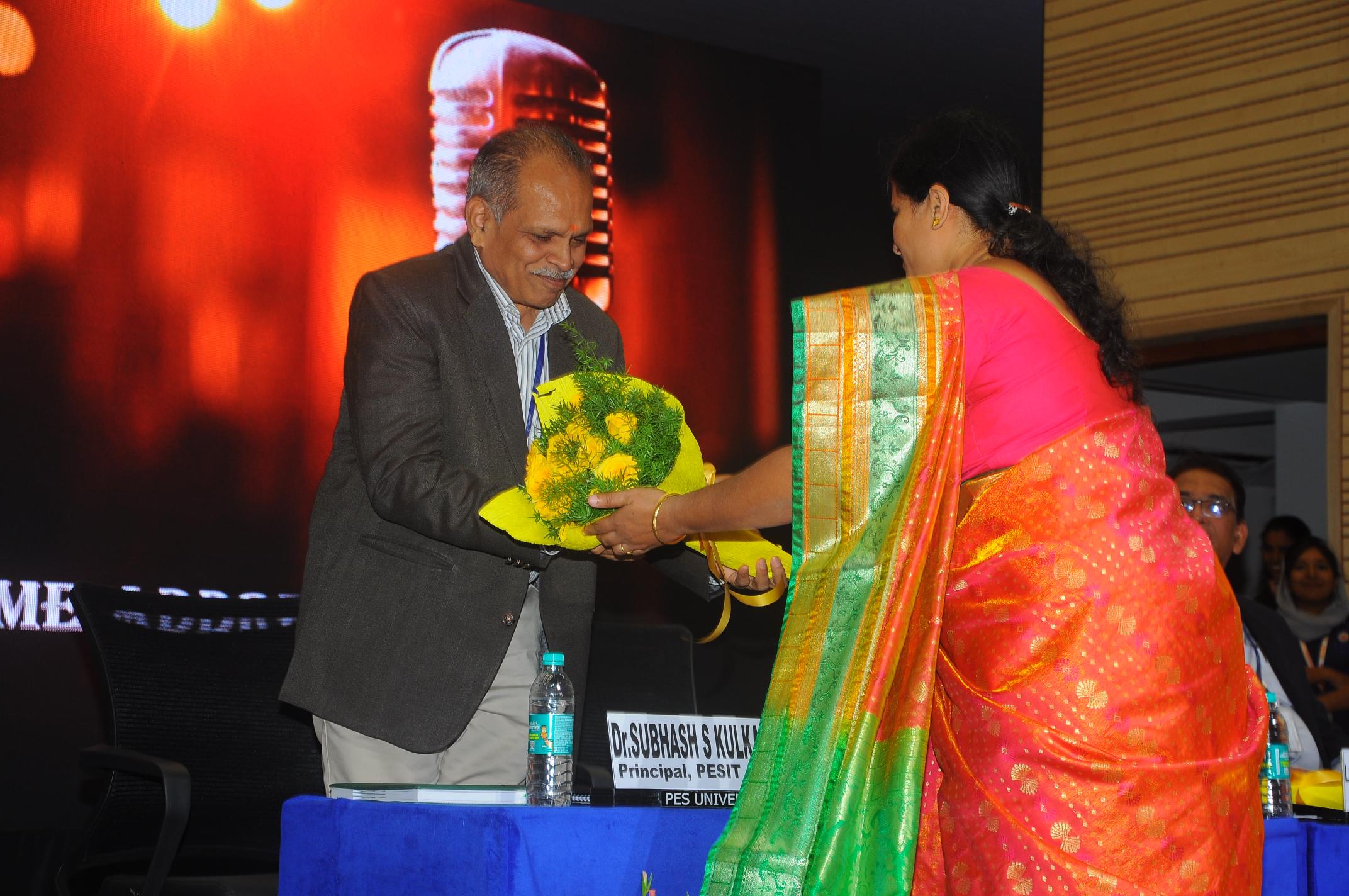 Lamp lighting ceremony of PESU Institute of Nursing