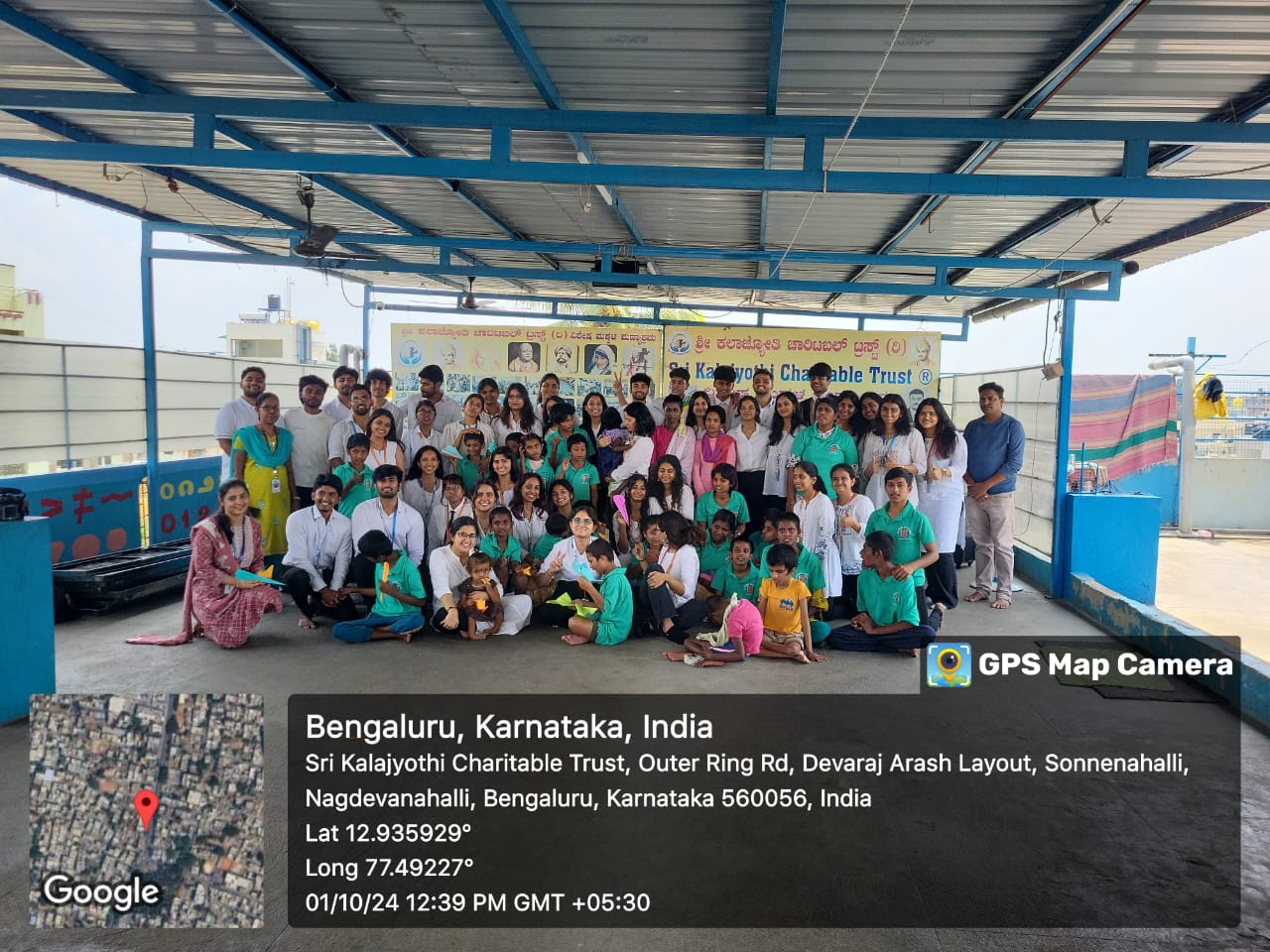 Donation drive for  special children care