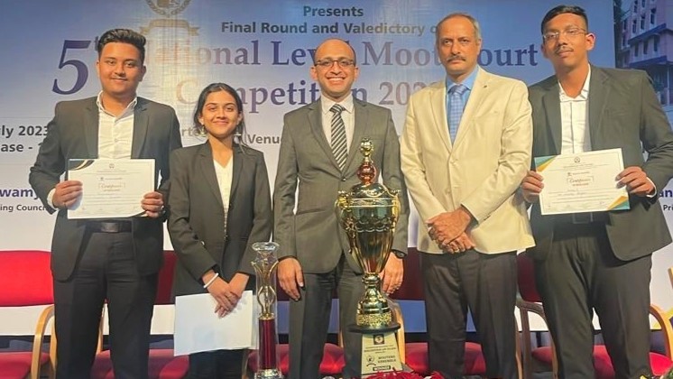 Win at national level moot court competition