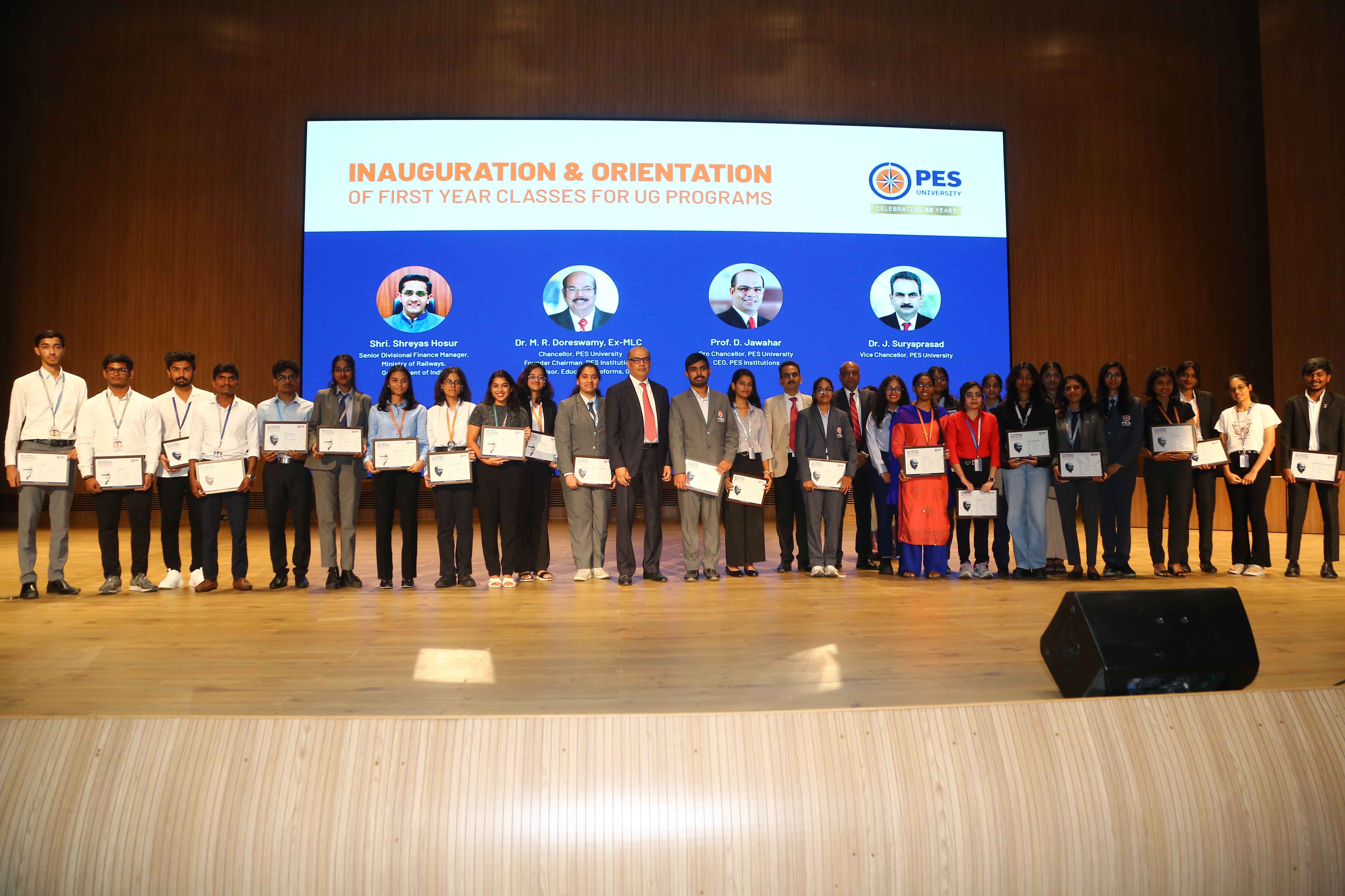 Emphazie on Values, rest follows: Prof M R Doreswamy