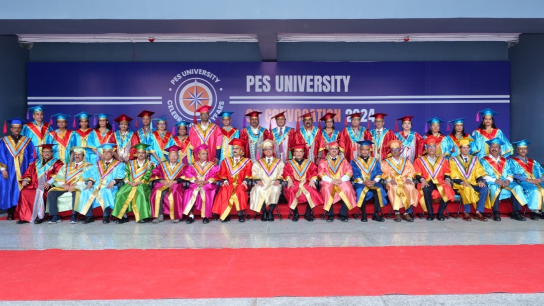 Create your own path: Rashmikant Joshi at Ninth Annual Convocation 2024 of PES University