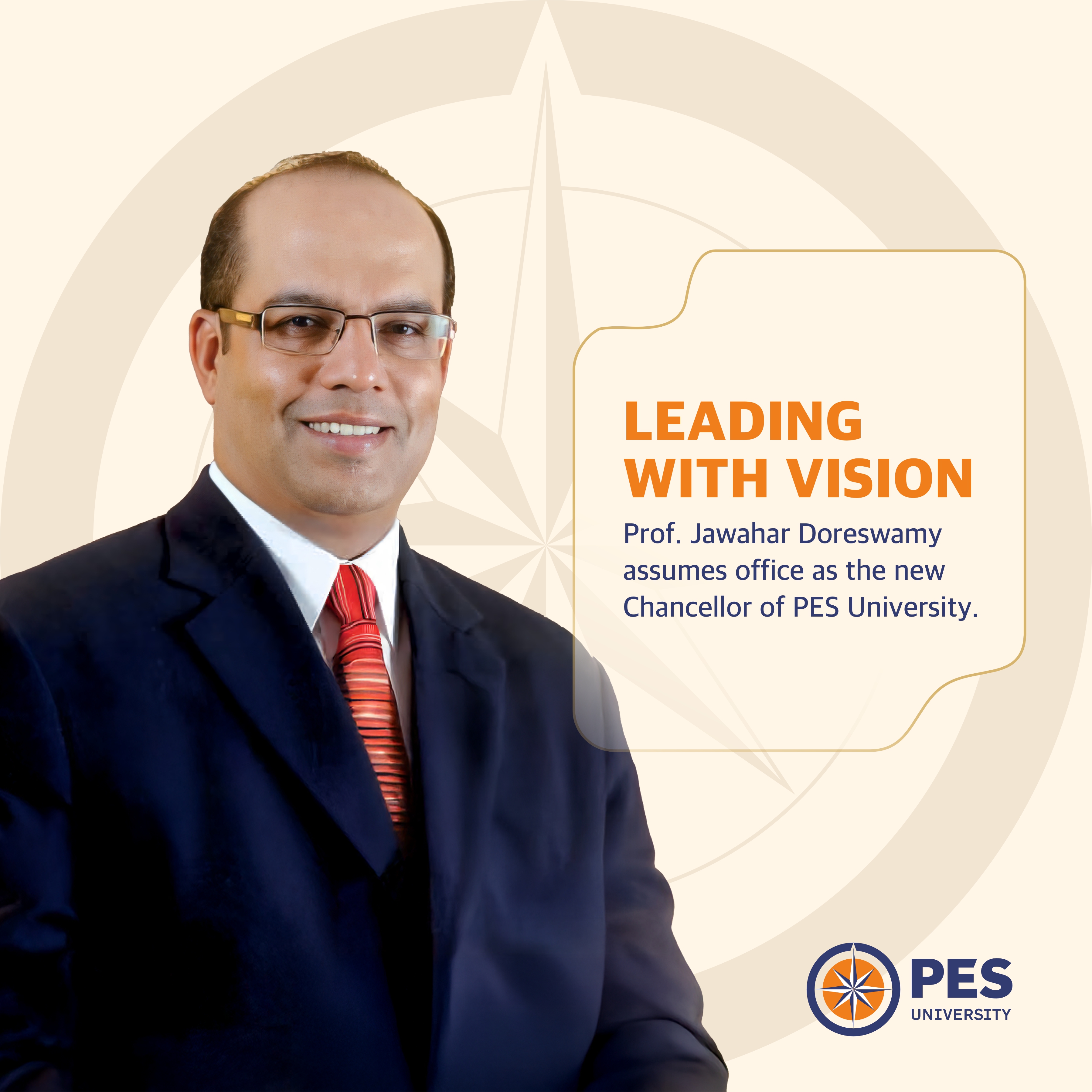 Prof. Jawahar Doreswamy appointed as Chancellor - PES University