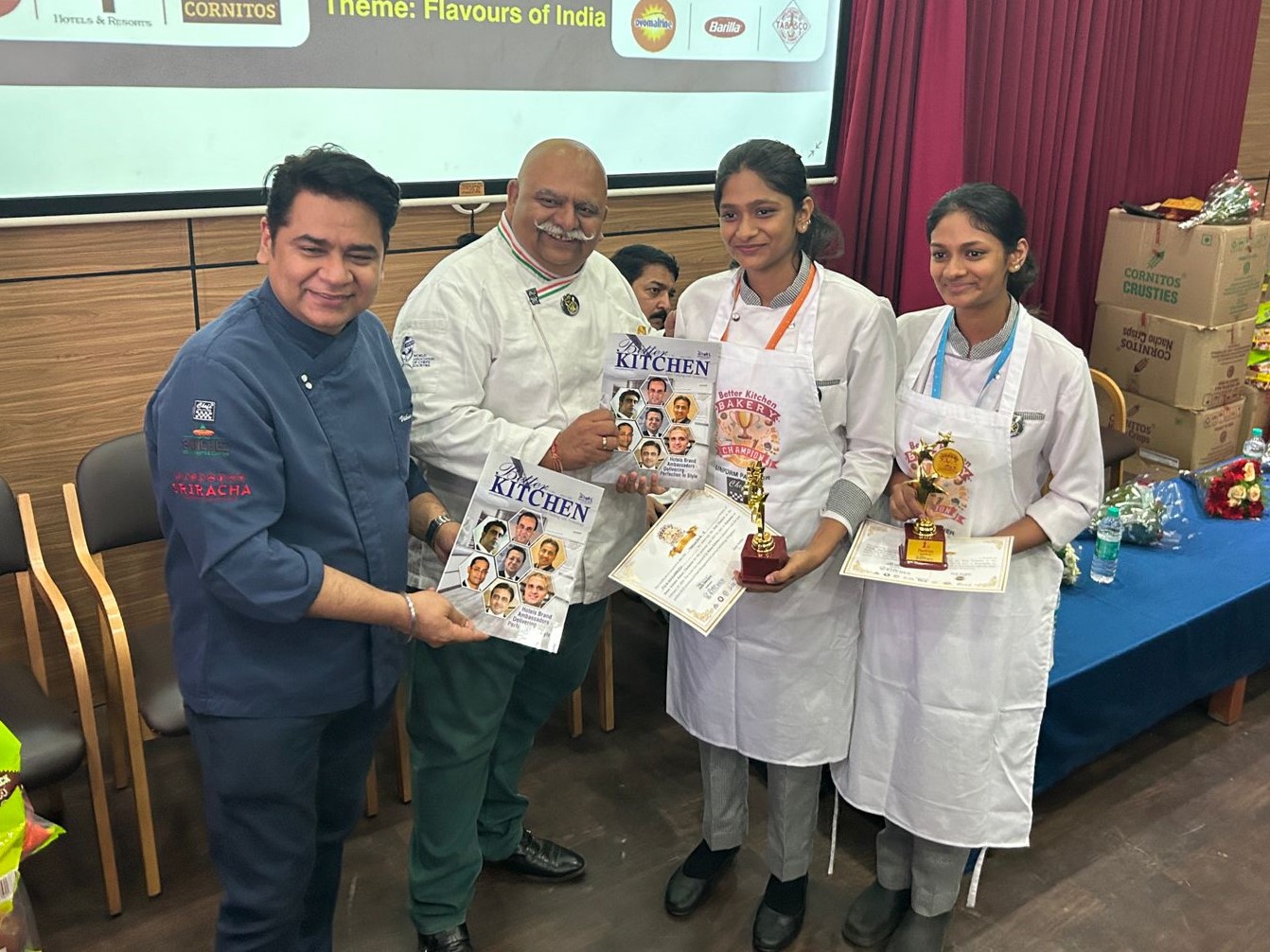Win in culinary competition