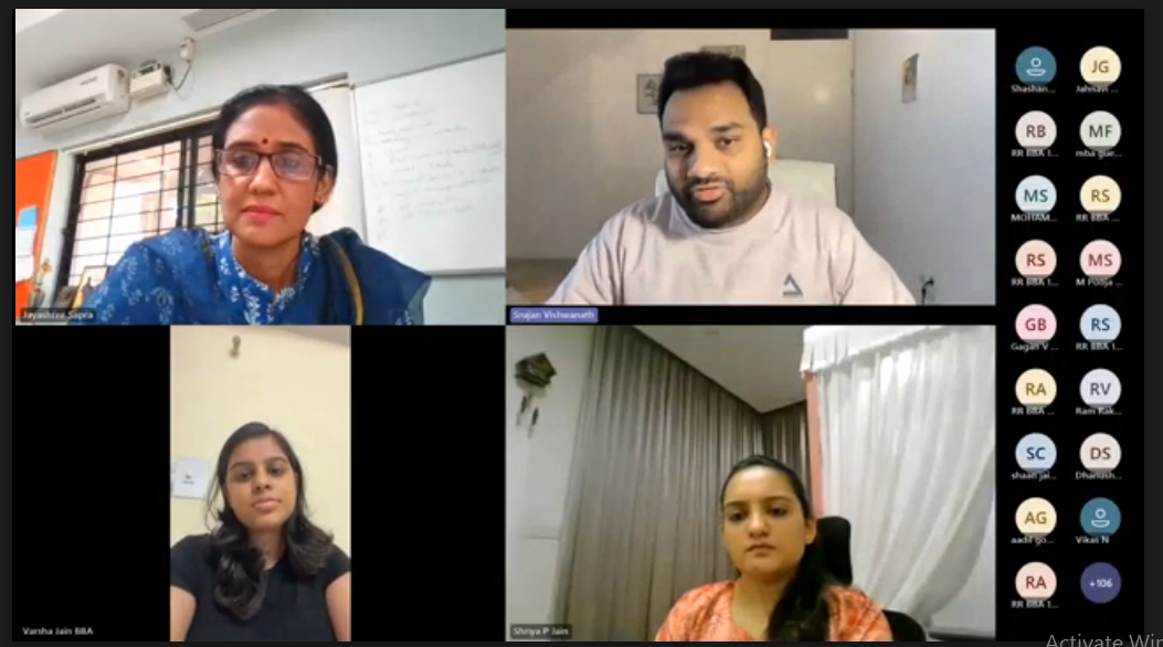 Career Conversations with Alumni: Insights from Srujan Vishwanth at PES University